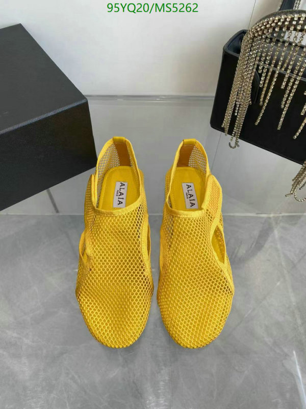 ALAIA-Women Shoes Code: MS5262 $: 95USD