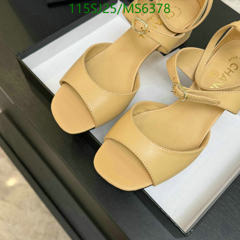 Chanel-Women Shoes Code: MS6378 $: 115USD