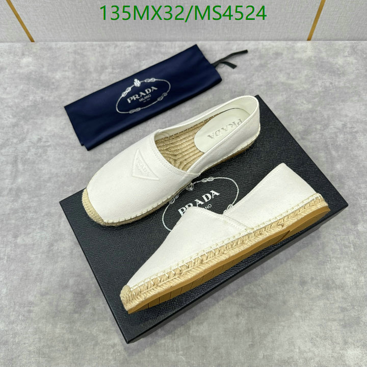 Prada-Men shoes Code: MS4524 $: 135USD