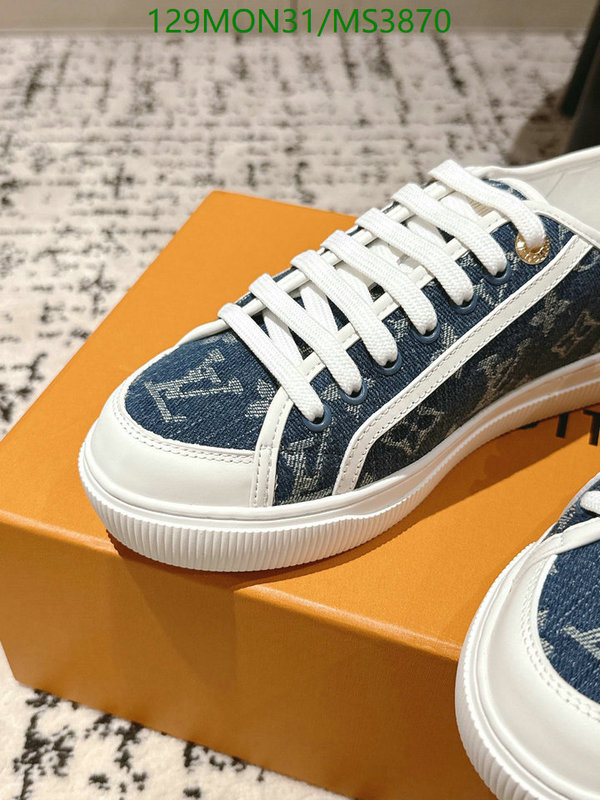 LV-Women Shoes Code: MS3870 $: 129USD