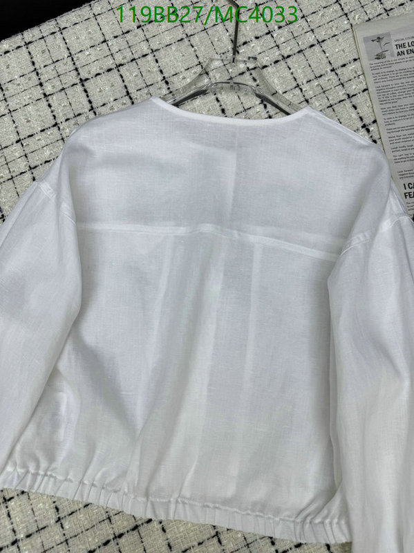 Prada-Clothing Code: MC4033 $: 119USD
