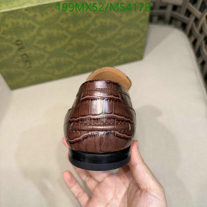 Gucci-Men shoes Code: MS4178 $: 199USD