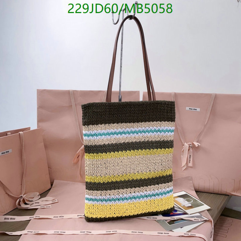 Miu Miu-Bag-Mirror Quality Code: MB5058 $: 229USD