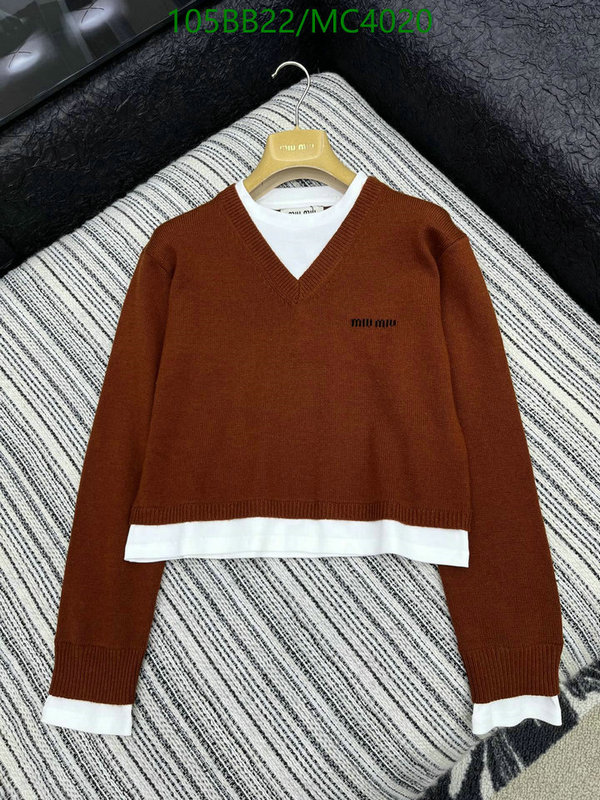 MIUMIU-Clothing Code: MC4020 $: 105USD