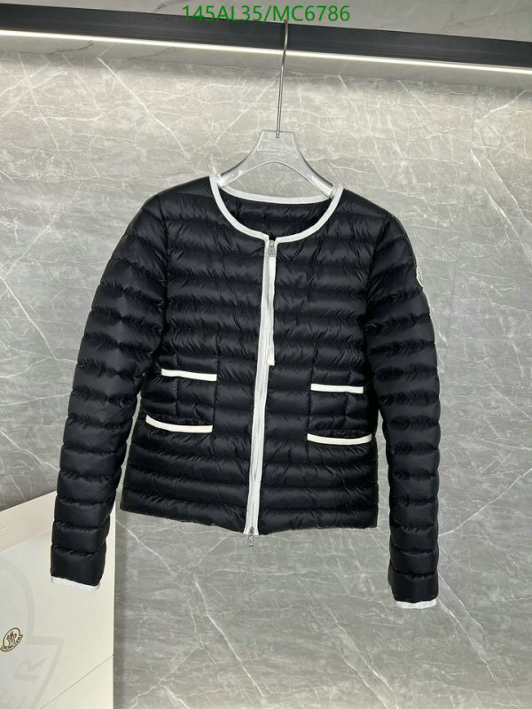 Moncler-Down jacket Women Code: MC6786 $: 145USD