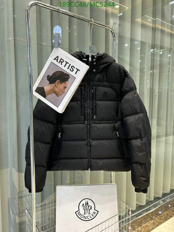 Moncler-Down jacket Men Code: MC5244 $: 189USD