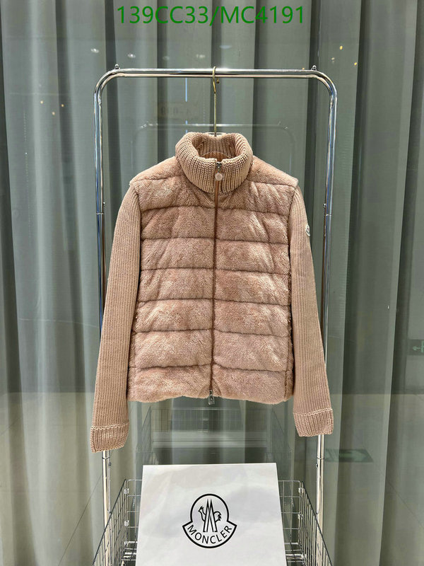 Moncler-Down jacket Women Code: MC4191 $: 139USD