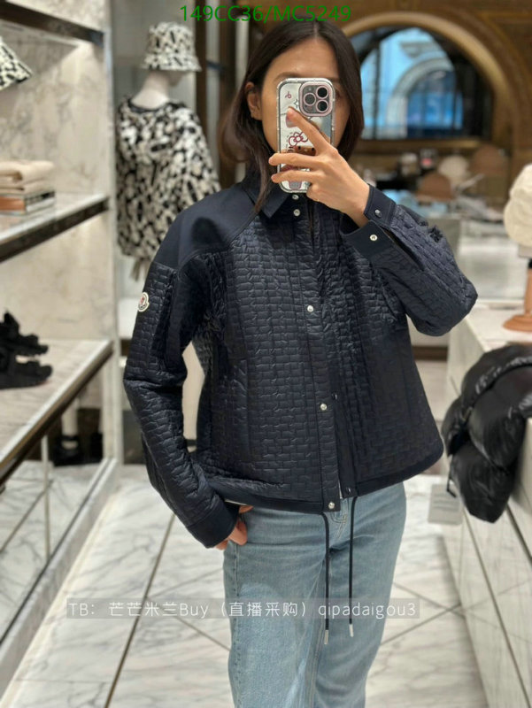 Moncler-Down jacket Women Code: MC5249 $: 149USD