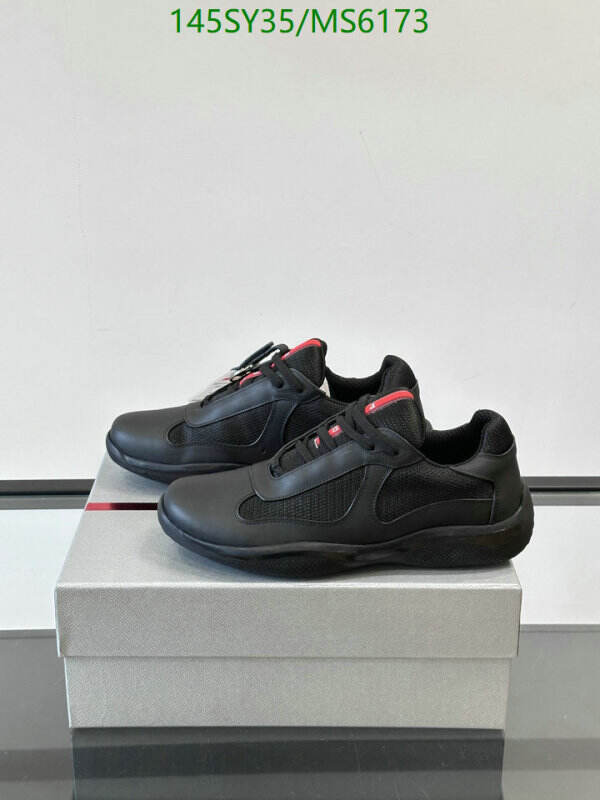 Prada-Men shoes Code: MS6173 $: 145USD