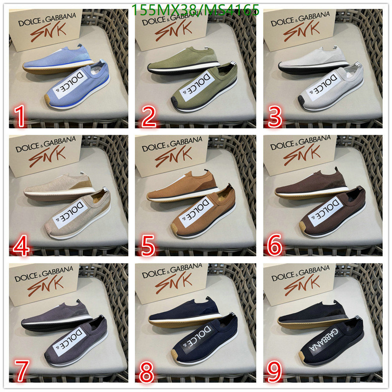 D&G-Men shoes Code: MS4165 $: 155USD