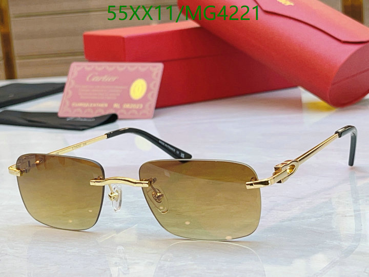 Cartier-Glasses Code: MG4221 $: 55USD