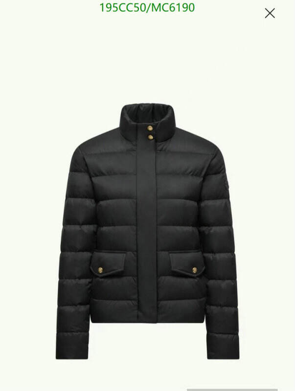 Moncler-Down jacket Women Code: MC6190 $: 195USD