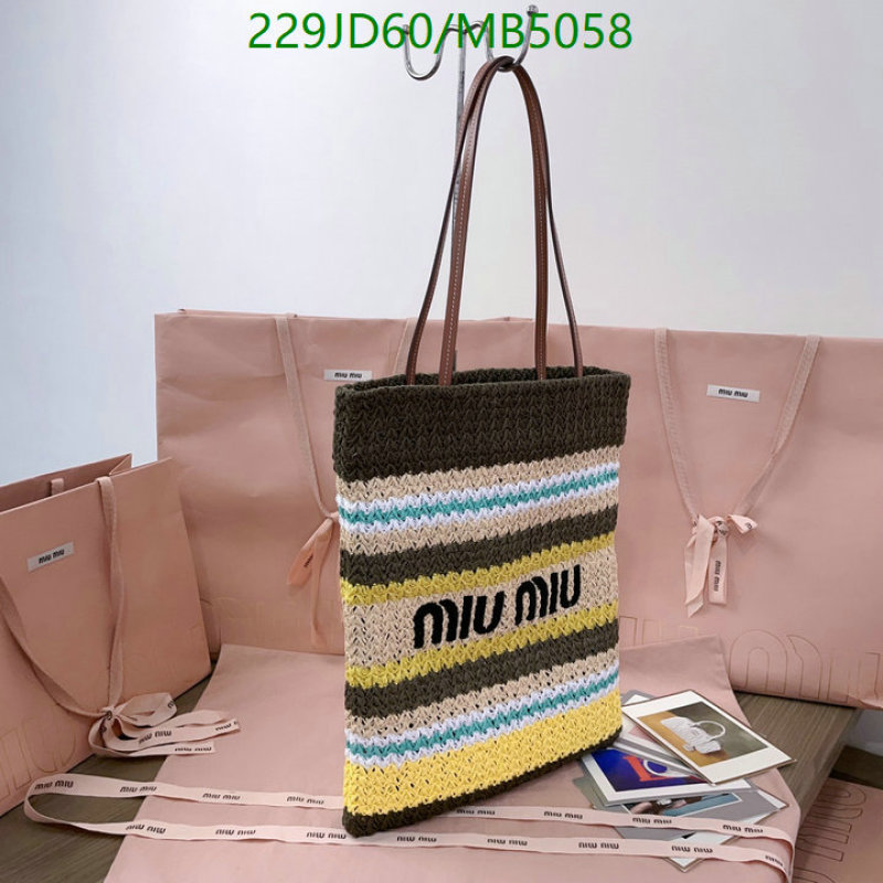 Miu Miu-Bag-Mirror Quality Code: MB5058 $: 229USD