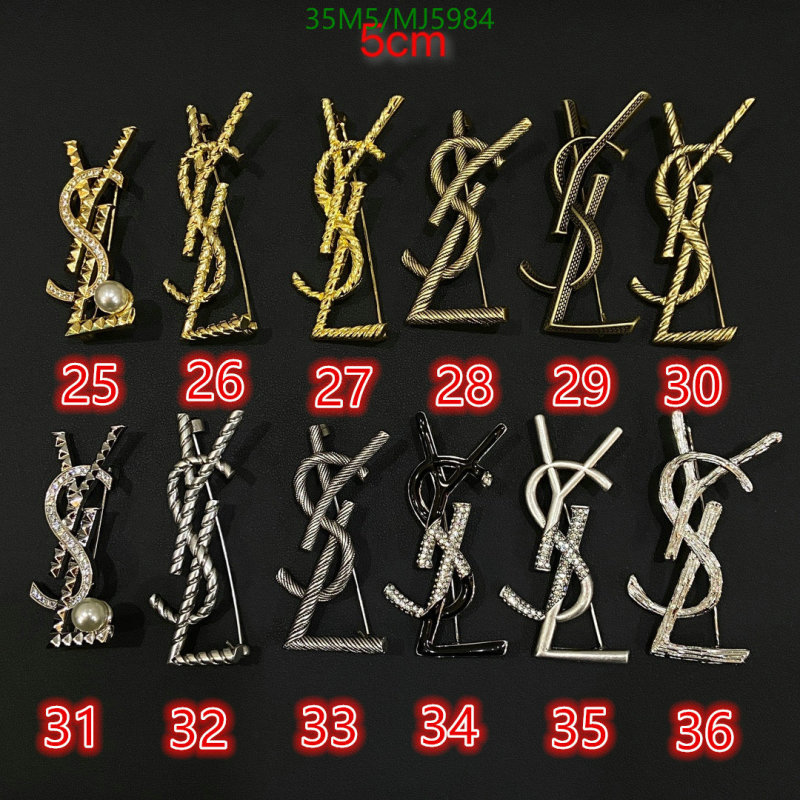 YSL-Jewelry Code: MJ5984 $: 35USD
