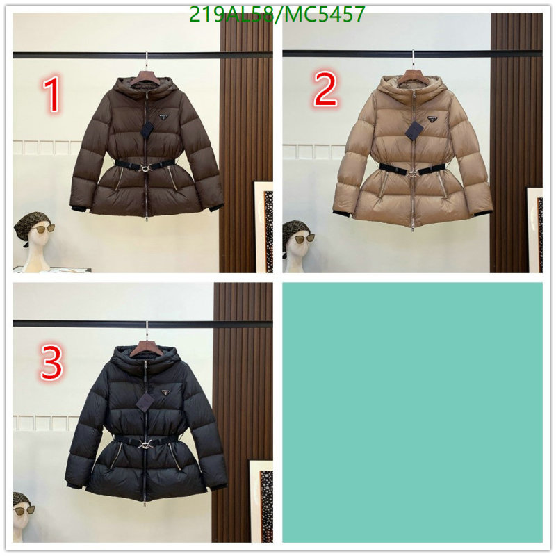 Prada-Down jacket Women Code: MC5457 $: 219USD