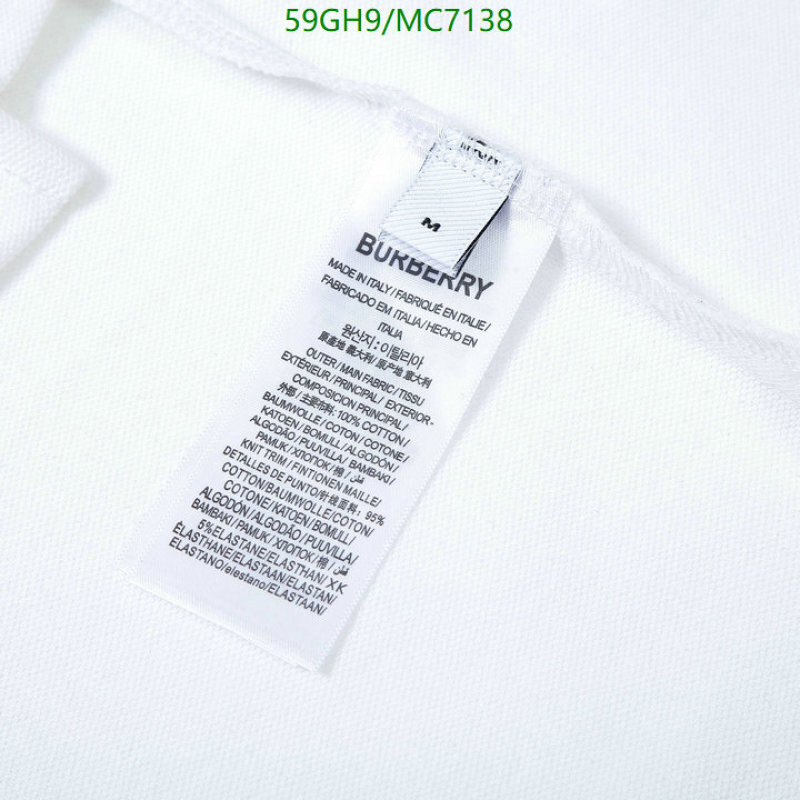 Burberry-Clothing Code: MC7138 $: 59USD