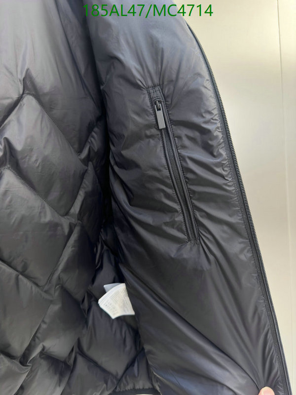Moncler-Down jacket Men Code: MC4714 $: 185USD