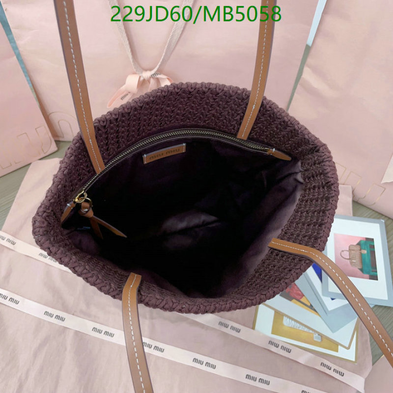 Miu Miu-Bag-Mirror Quality Code: MB5058 $: 229USD
