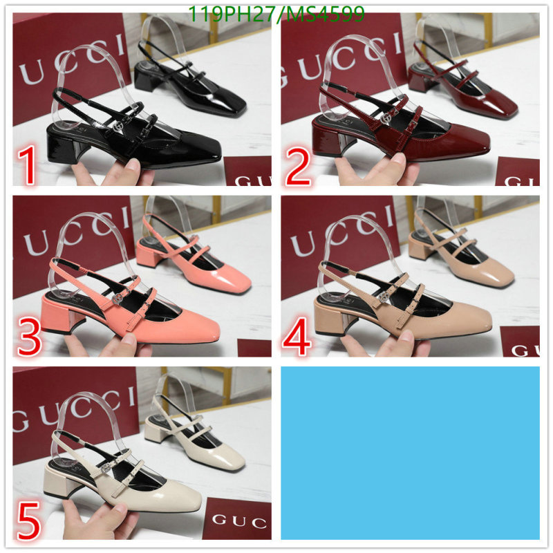 Gucci-Women Shoes Code: MS4599 $: 119USD