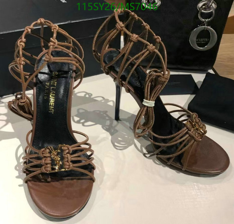 YSL-Women Shoes Code: MS7046 $: 115USD