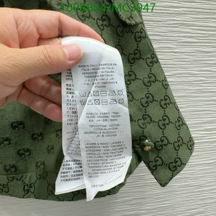 Gucci-Clothing Code: MC3947 $: 109USD