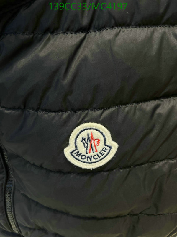 Moncler-Down jacket Women Code: MC4197 $: 139USD