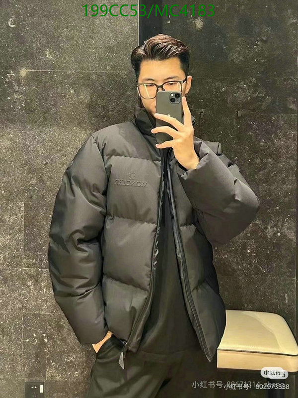 Moncler-Down jacket Men Code: MC4183 $: 199USD