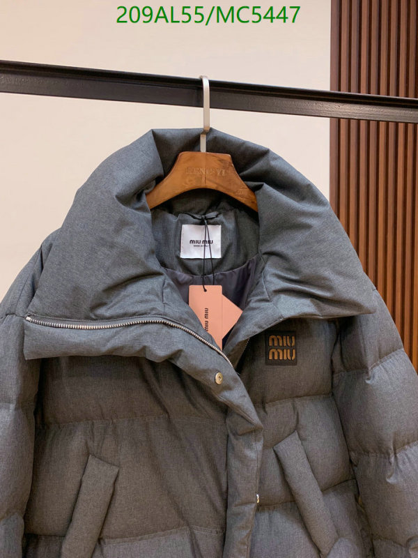 Miu Miu-Down jacket Women Code: MC5447 $: 209USD