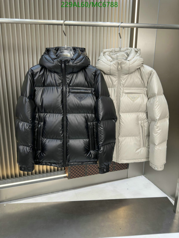 Prada-Down jacket Men Code: MC6788 $: 229USD