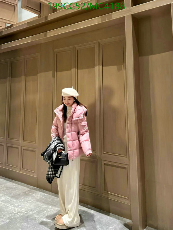 Moncler-Down jacket Women Code: MC4188 $: 199USD