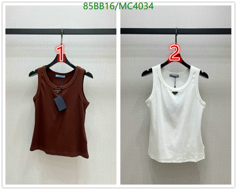 Prada-Clothing Code: MC4034 $: 85USD