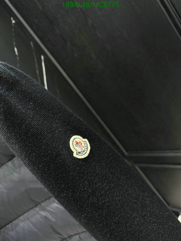 Moncler-Down jacket Men Code: MC6775 $: 189USD