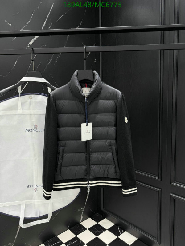 Moncler-Down jacket Men Code: MC6775 $: 189USD