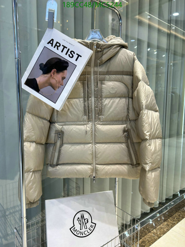 Moncler-Down jacket Men Code: MC5244 $: 189USD