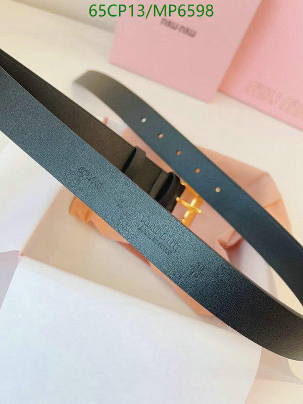 MIU MIU-Belts Code: MP6598 $: 65USD