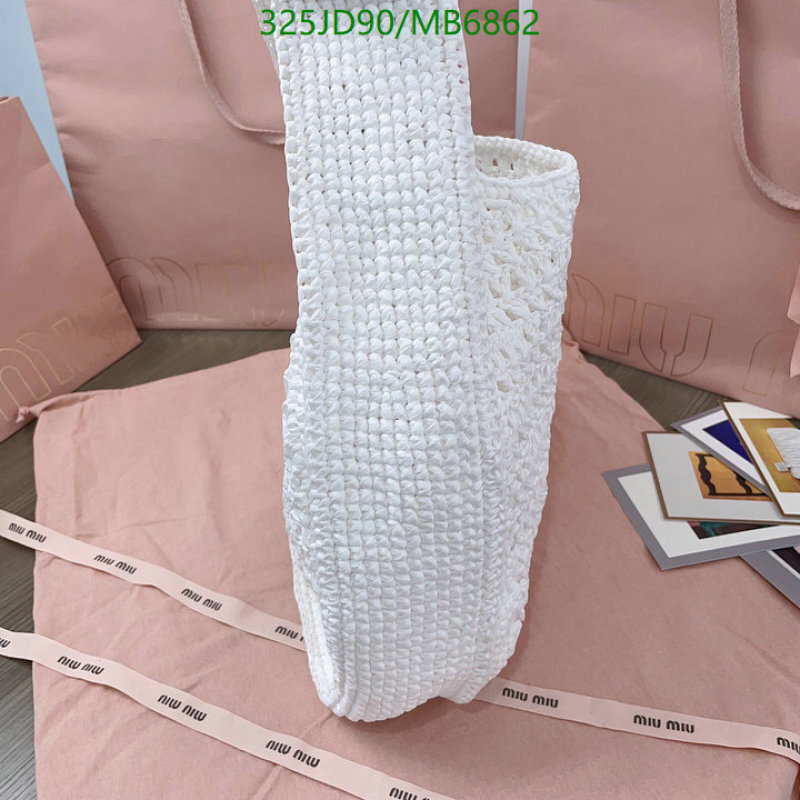 Miu Miu-Bag-Mirror Quality Code: MB6862 $: 325USD