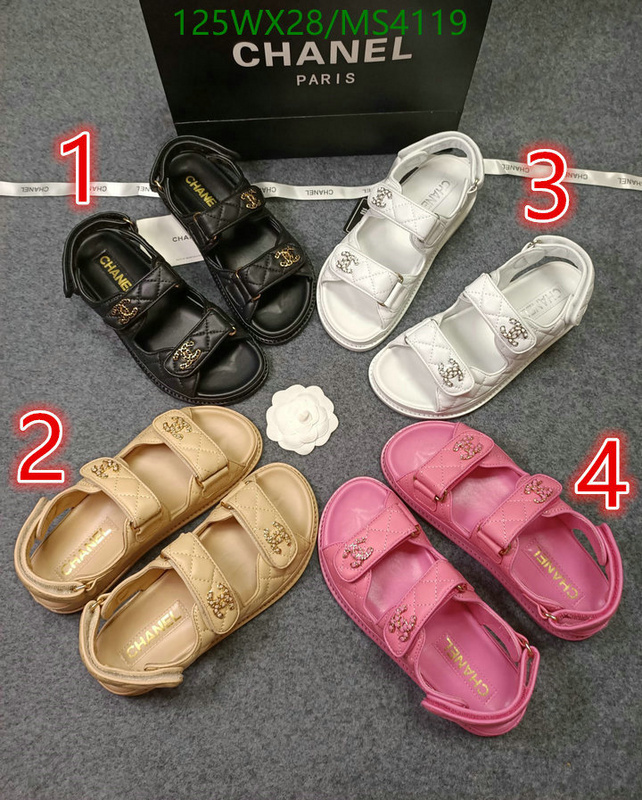 Chanel-Women Shoes Code: MS4119 $: 125USD