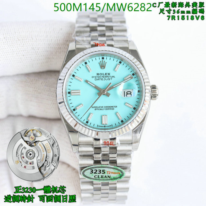 Rolex-Watch-Mirror Quality Code: MW6282 $: 500USD