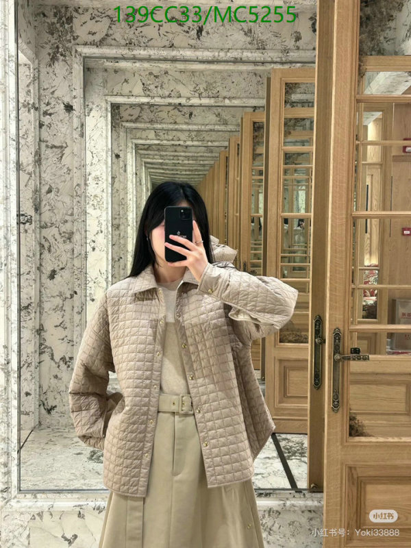 Moncler-Down jacket Women Code: MC5255 $: 139USD