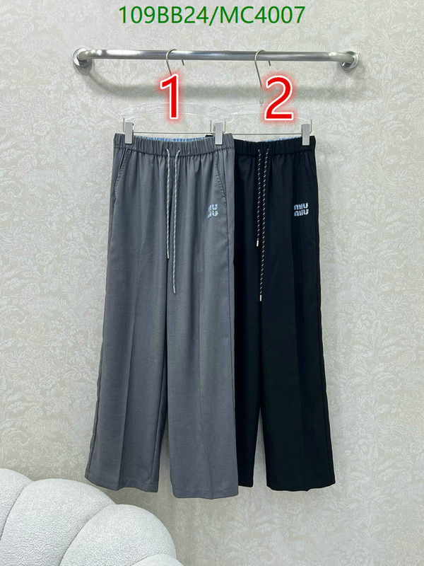 MIUMIU-Clothing Code: MC4007 $: 109USD