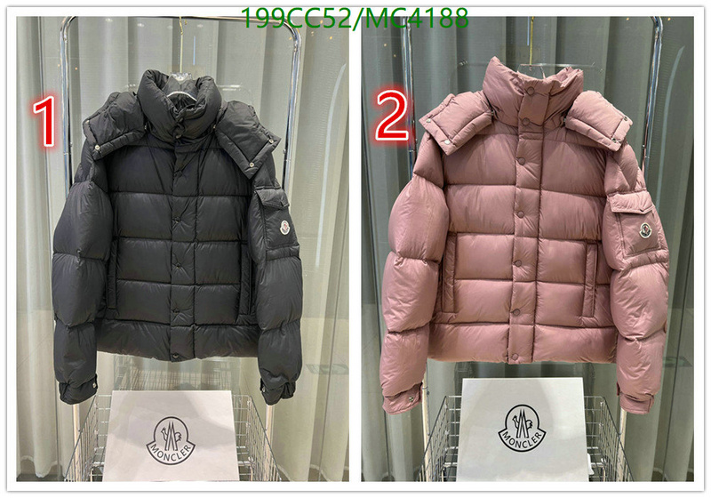 Moncler-Down jacket Women Code: MC4188 $: 199USD