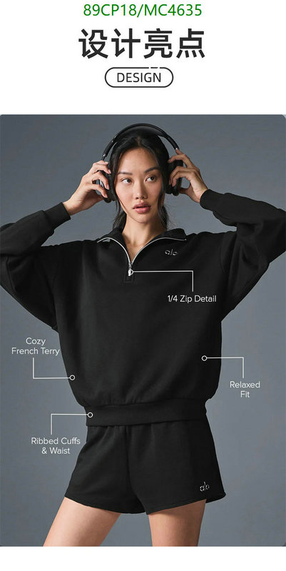 Alo Yoga-Clothing Code: MC4635 $: 89USD