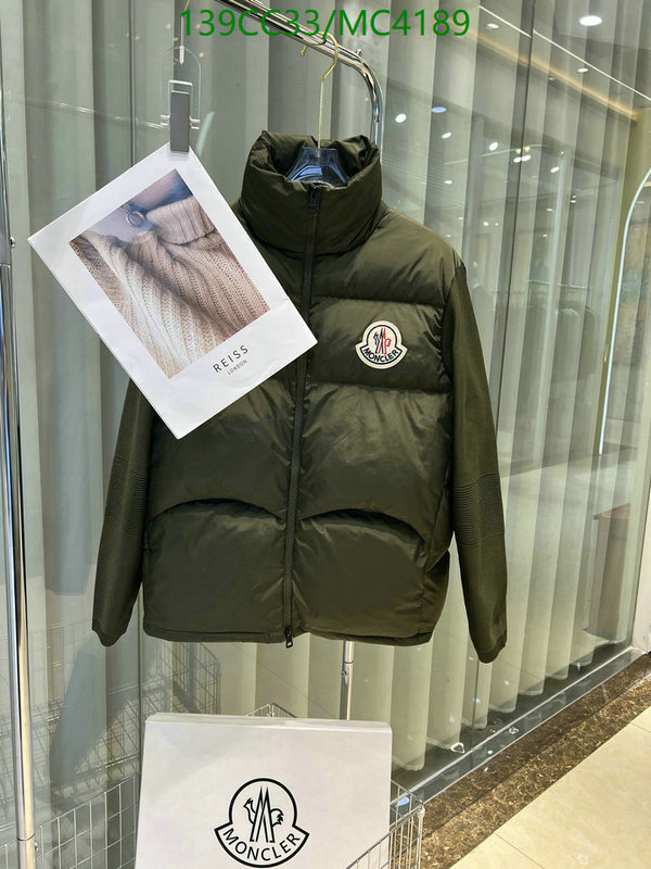 Moncler-Down jacket Women Code: MC4189 $: 139USD