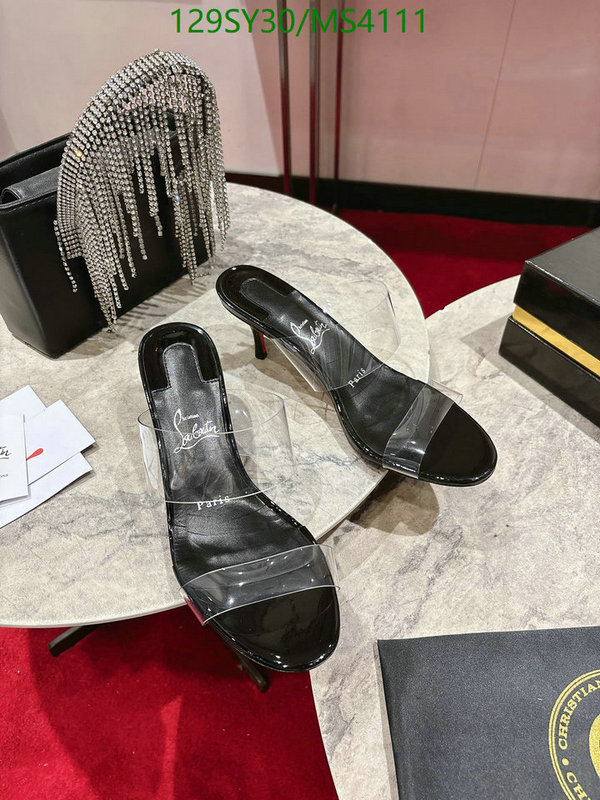 Christian Louboutin-Women Shoes Code: MS4111 $: 129USD
