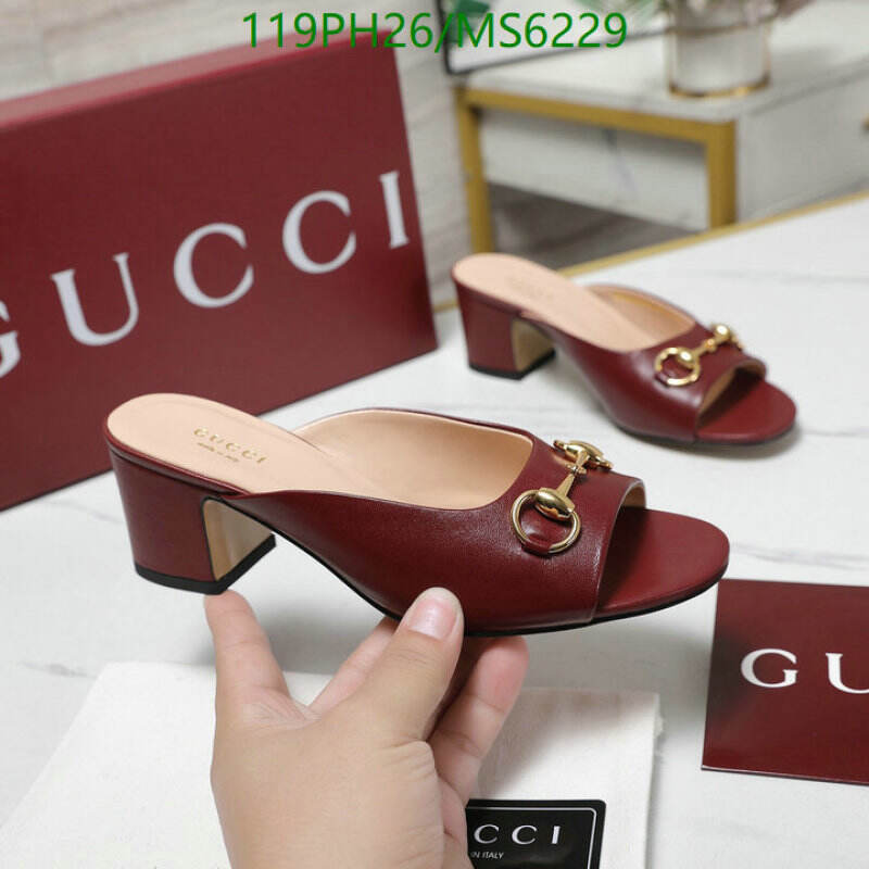 Gucci-Women Shoes Code: MS6229 $: 119USD