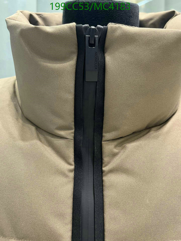 Moncler-Down jacket Men Code: MC4183 $: 199USD