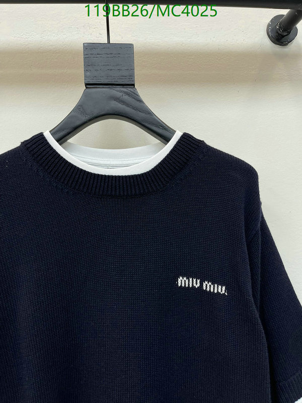 MIUMIU-Clothing Code: MC4025 $: 119USD