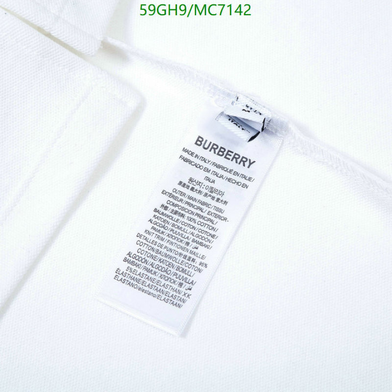 Burberry-Clothing Code: MC7142 $: 59USD