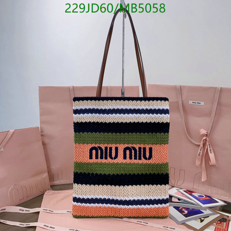 Miu Miu-Bag-Mirror Quality Code: MB5058 $: 229USD