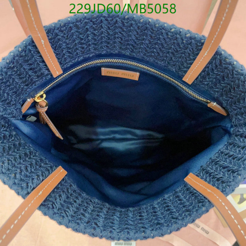 Miu Miu-Bag-Mirror Quality Code: MB5058 $: 229USD